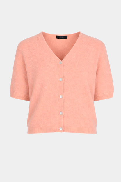 Alpaca Short Sleeve Cardigan