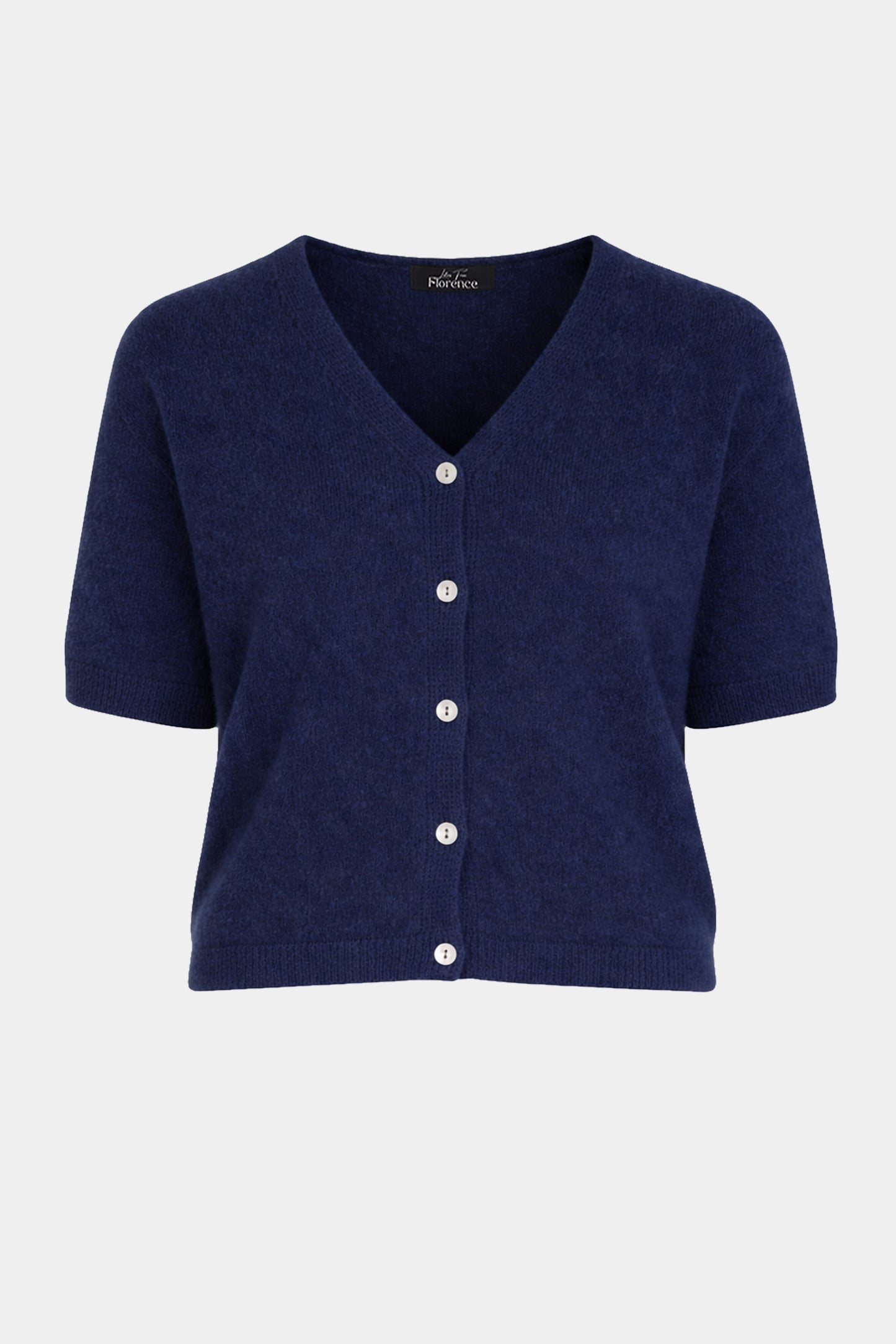 Alpaca Short Sleeve Cardigan