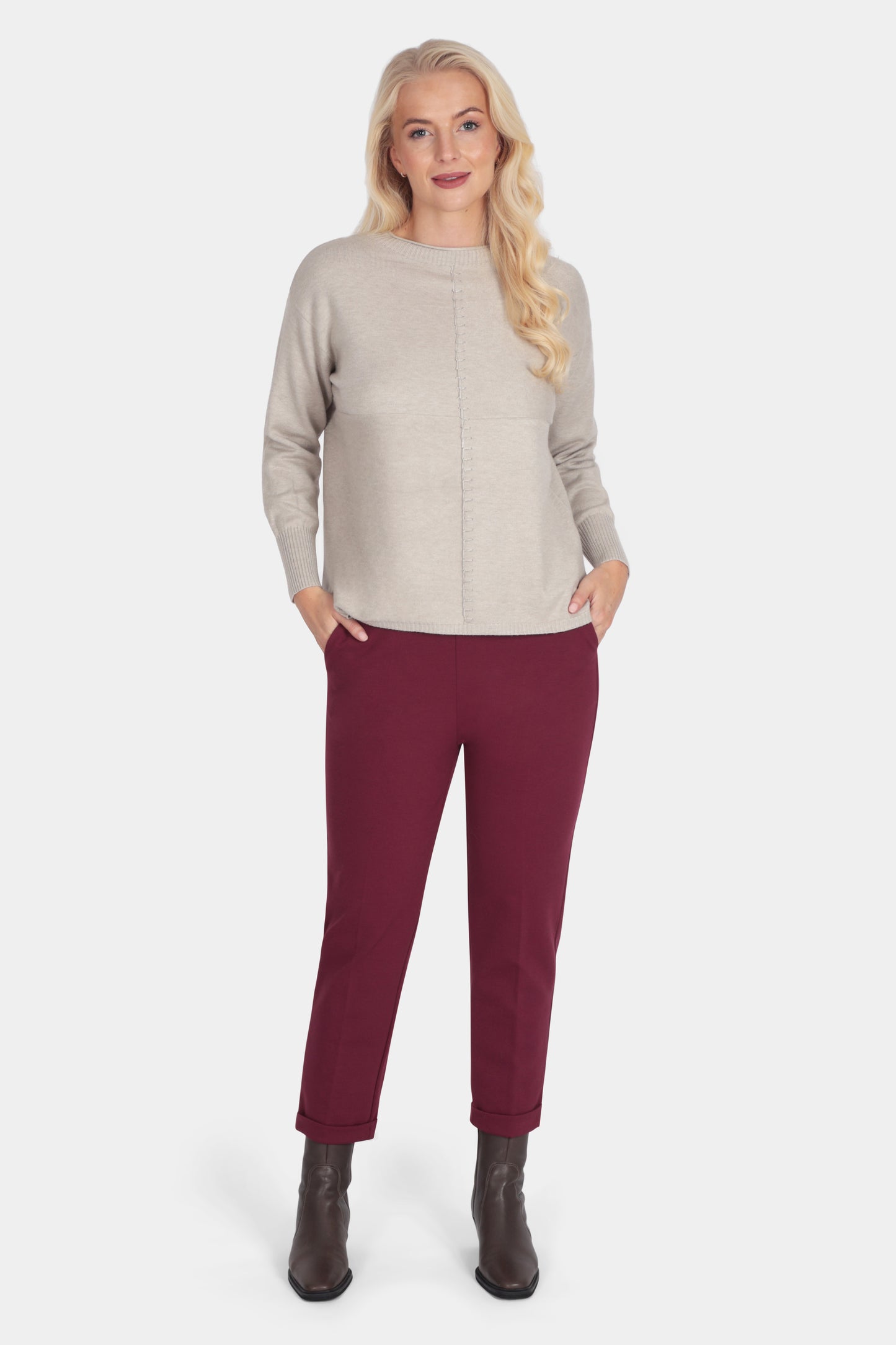 Straight Leg Viscose Magic Trousers