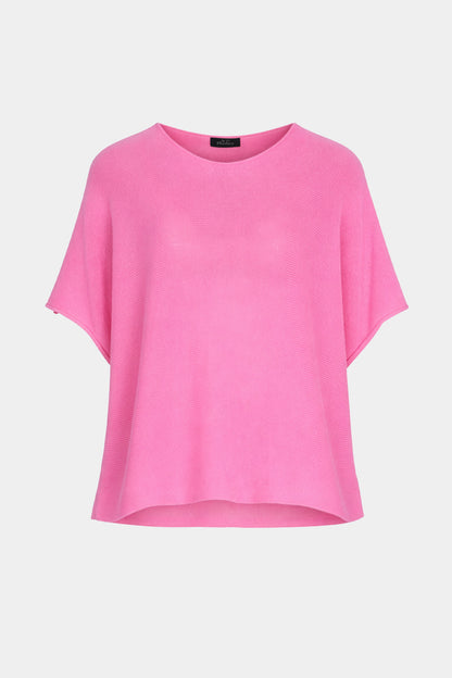 Round Neck Cotton Knit Top