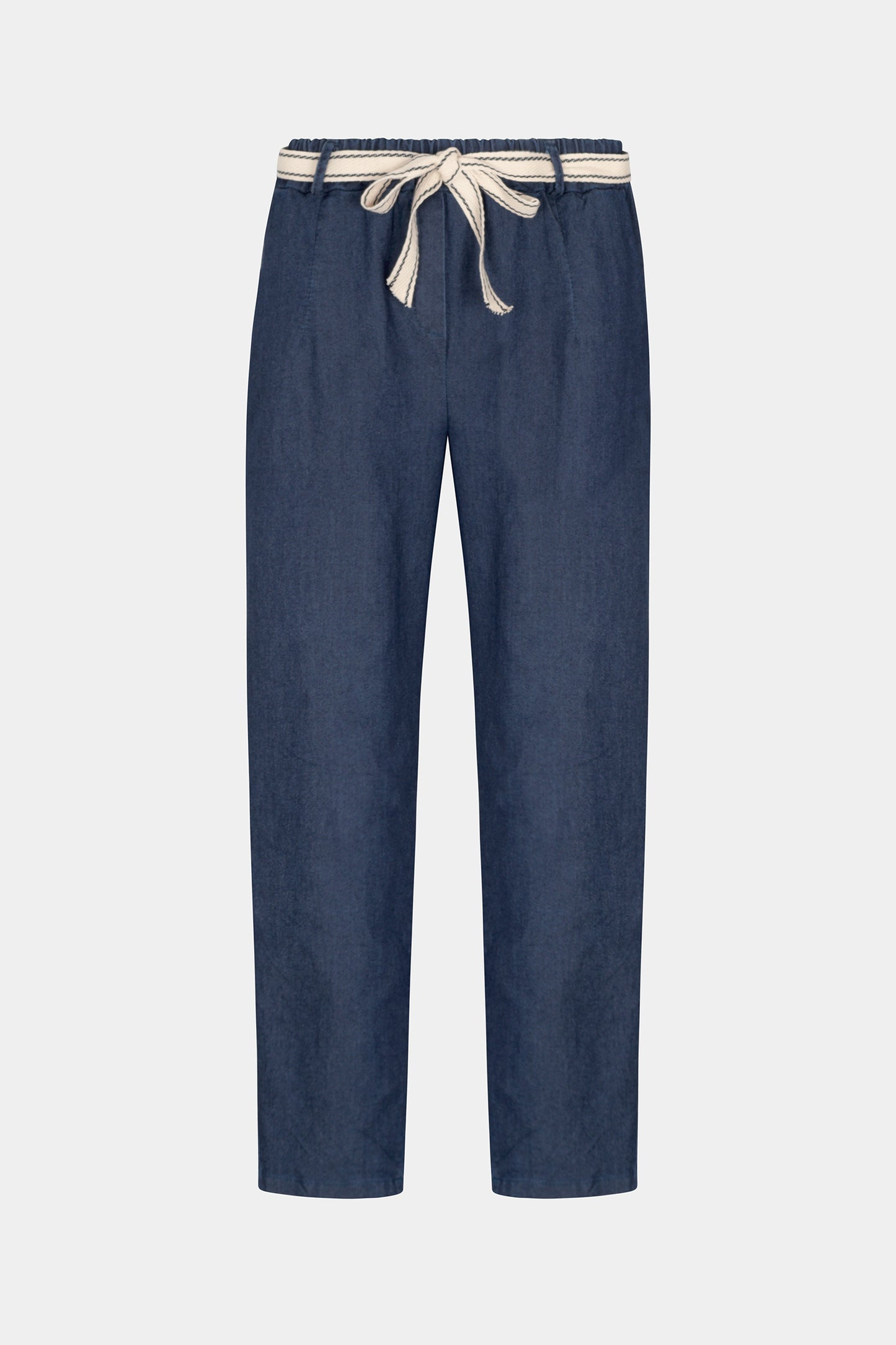 Denim Straight Leg Trousers