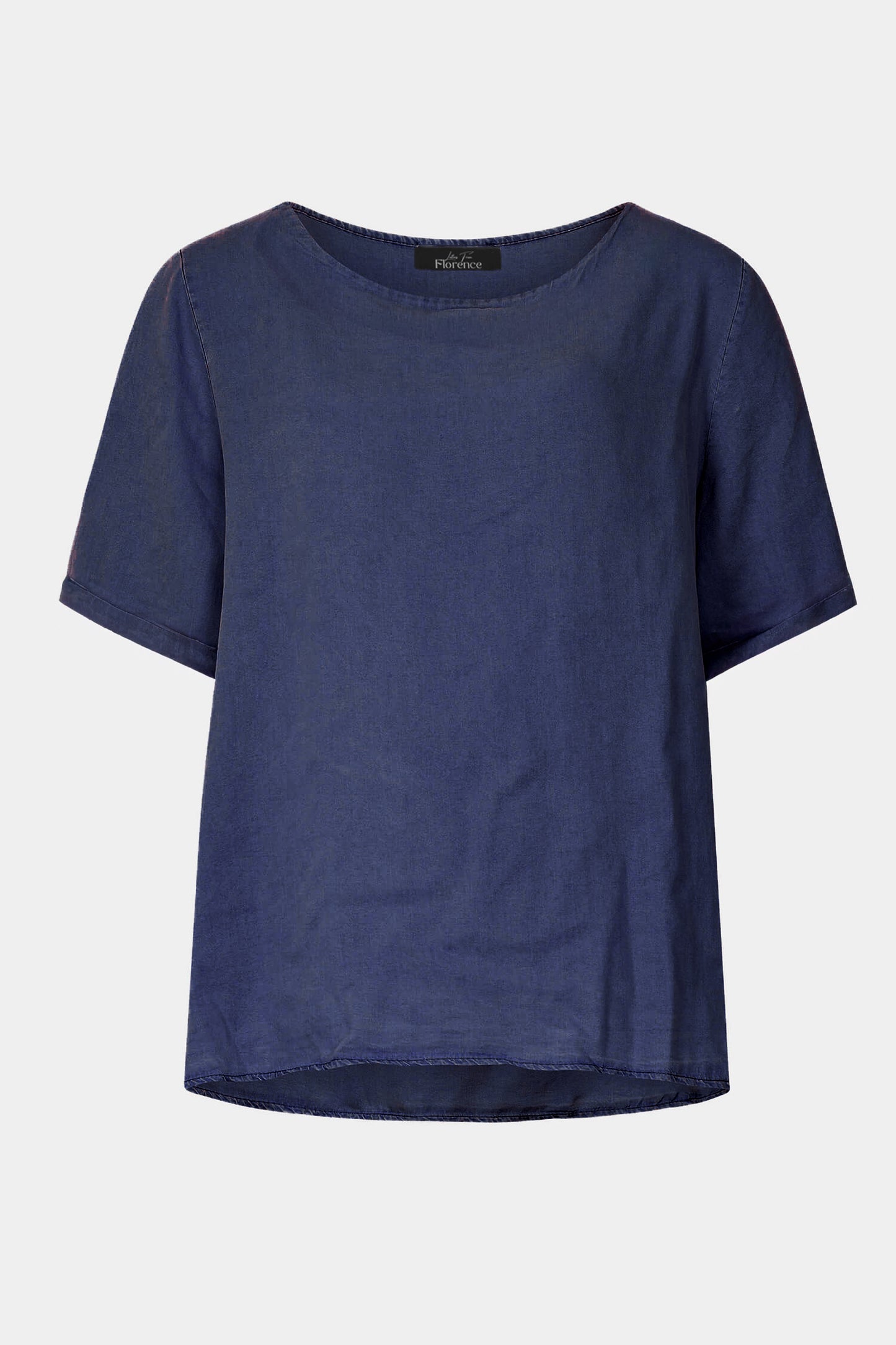 Soft Denim Swing Top