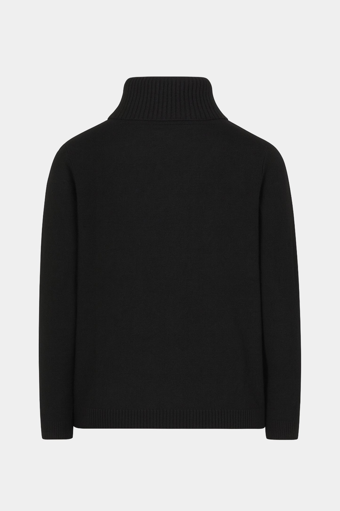 Roll Neck Plain Jumper