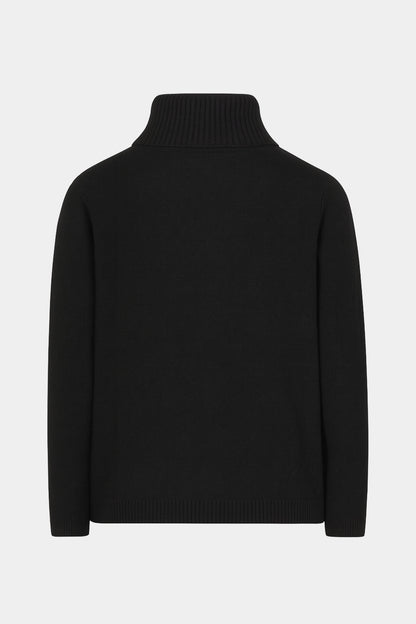 Roll Neck Plain Jumper