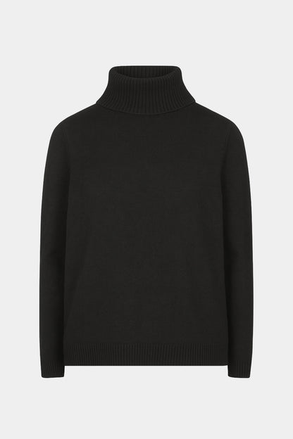 Roll Neck Plain Jumper