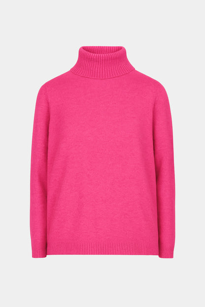 Roll Neck Plain Jumper