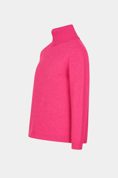 Roll Neck Plain Jumper