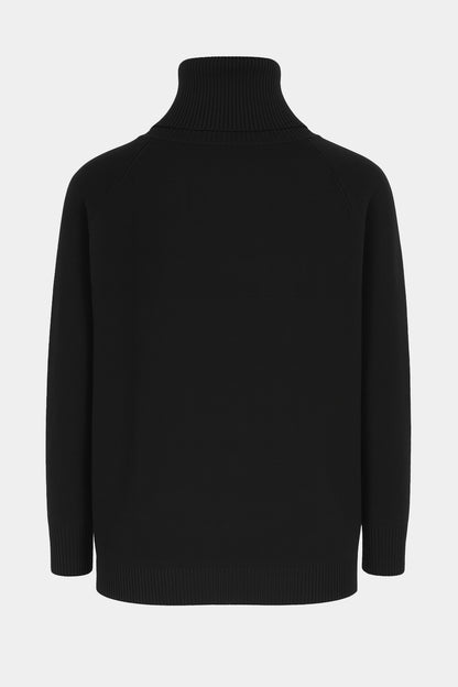 Roll Neck Two Pocket Jumper