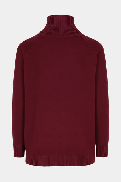 Roll Neck Two Pocket Jumper