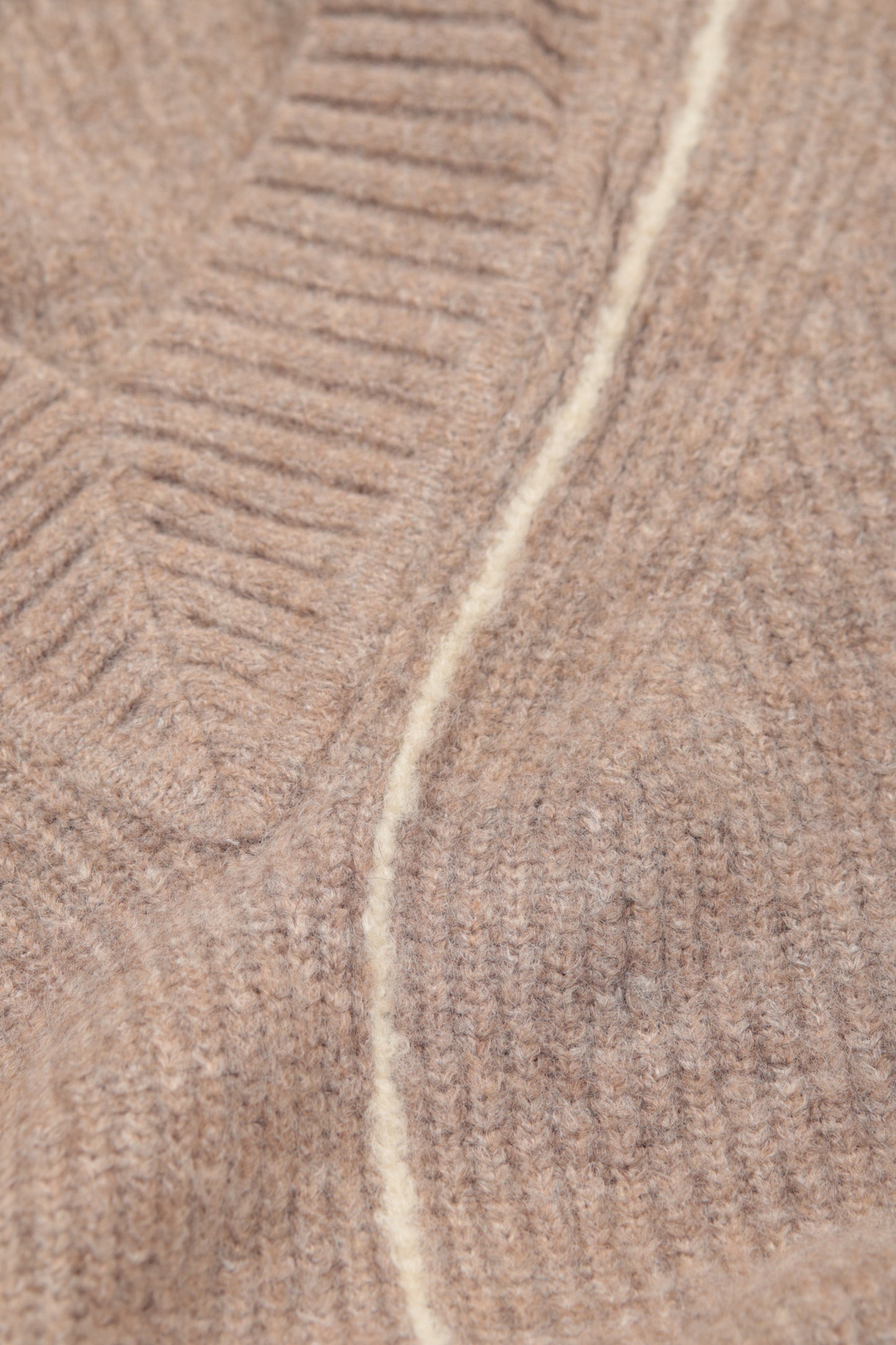 Soft V-Neck Ribbon Detail Jumper