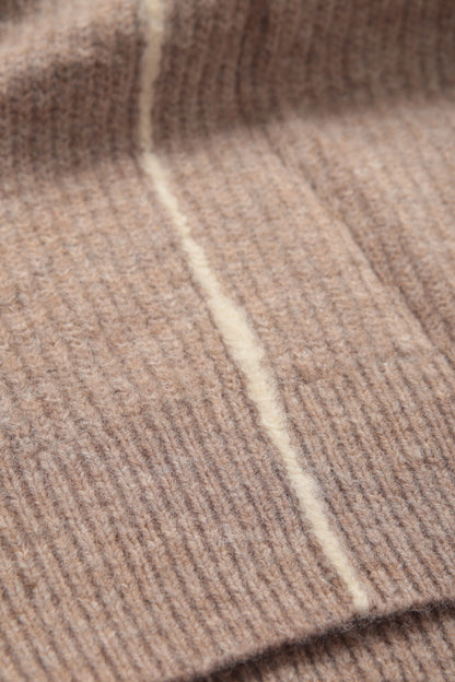 Soft V-Neck Ribbon Detail Jumper