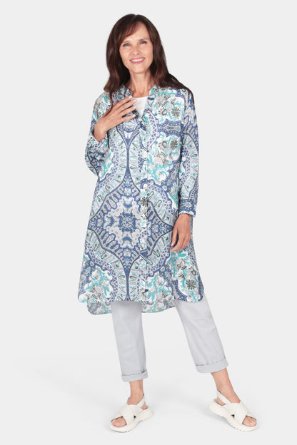 Artist Print Longline Shirt