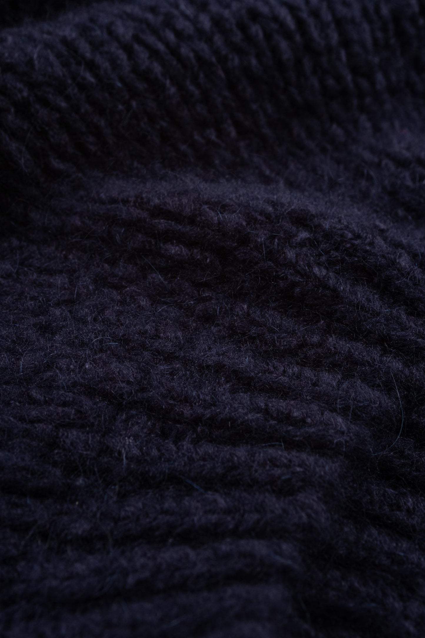 Fluffy V-Neck Alpaca Oversize Cardigan