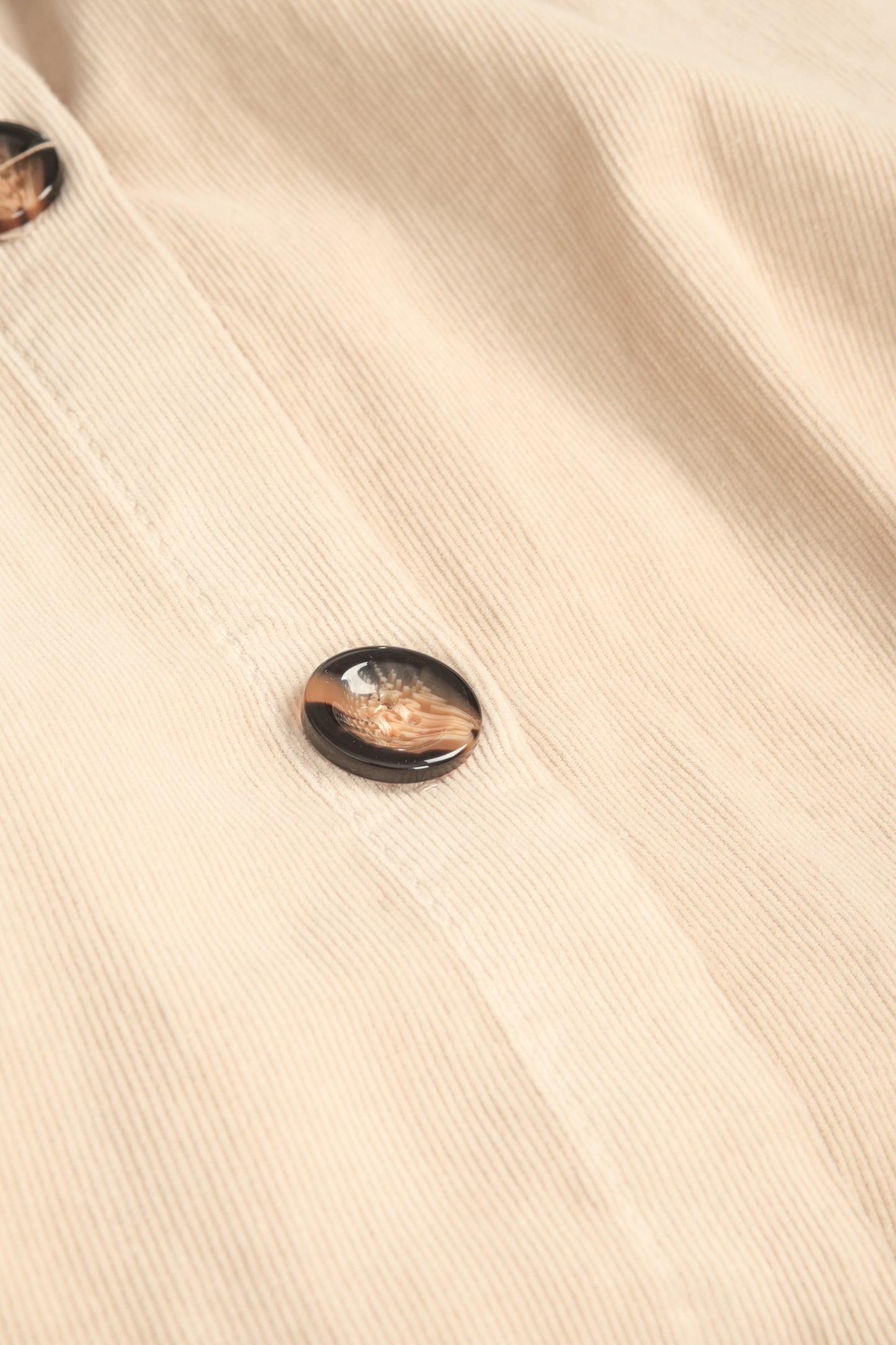 Cotton Needlecord Hooded Jacket