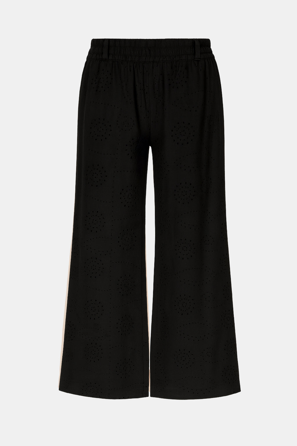 Anglaise Cotton Wide Leg Trousers