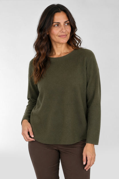 Cloud One Slash Neck Jumper