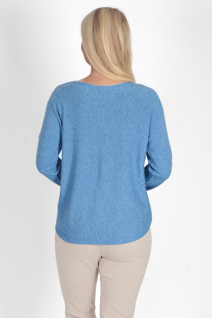 Cloud One Slash Neck Jumper