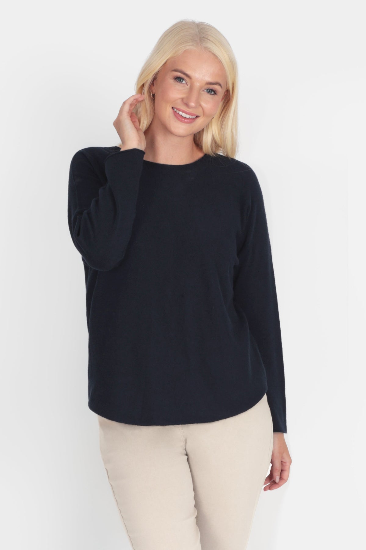 Cloud One Slash Neck Jumper