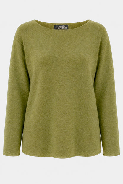 Cloud Two Slash Neck Jumper