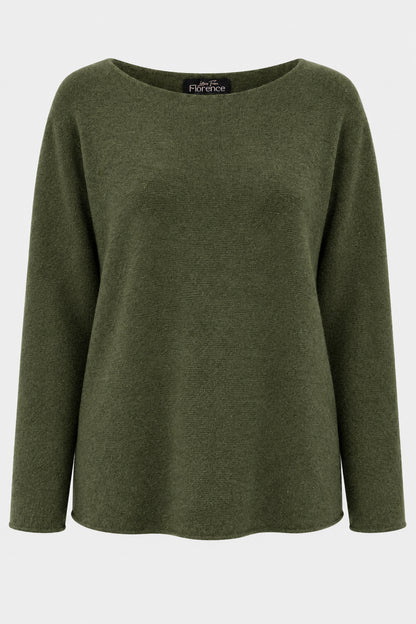 Cloud Two Slash Neck Jumper