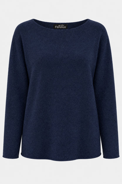 Cloud Two Slash Neck Jumper