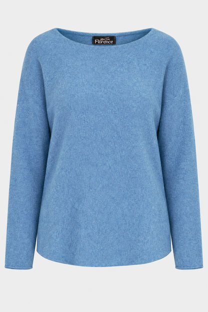 Cloud Two Slash Neck Jumper
