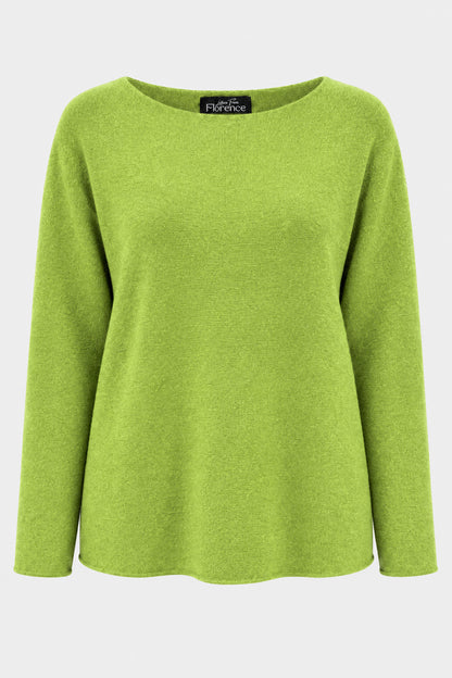 Cloud Two Slash Neck Jumper