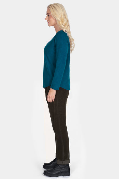 Straight Leg Cotton Cord Trousers