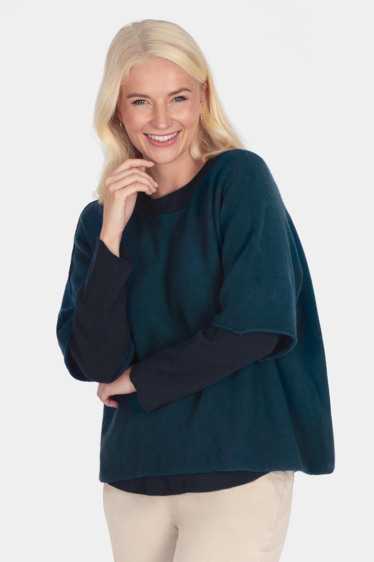 Cloud Two Round Neck Crop