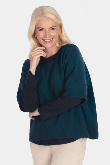 Cloud Two Round Neck Crop