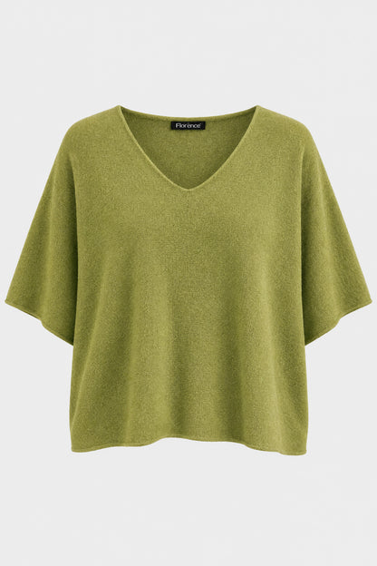 Cloud Two V-Neck Crop
