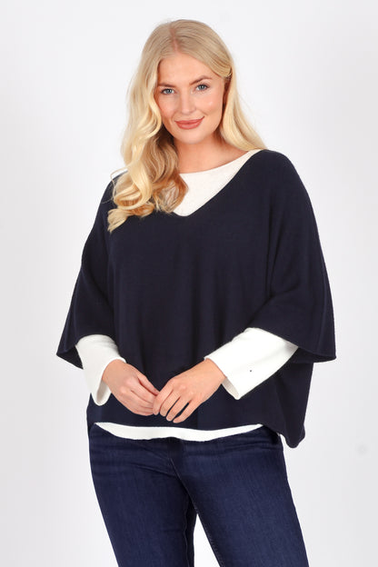 Cloud Two V-Neck Crop