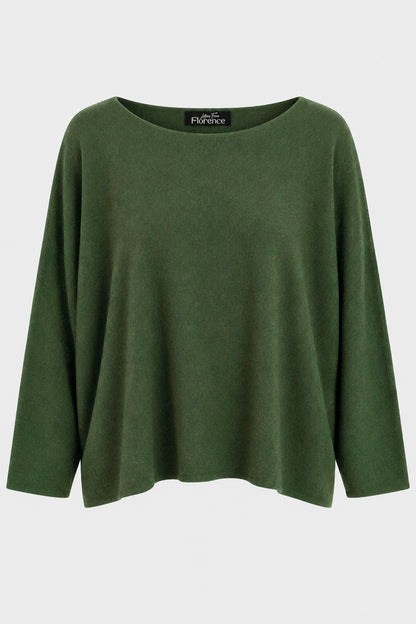 Cloud One Boxy Slash Neck Crop