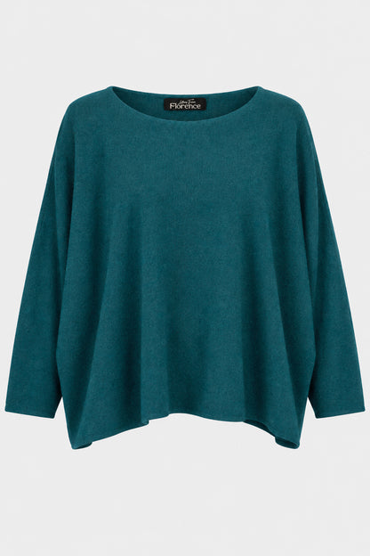 Cloud One Boxy Slash Neck Crop