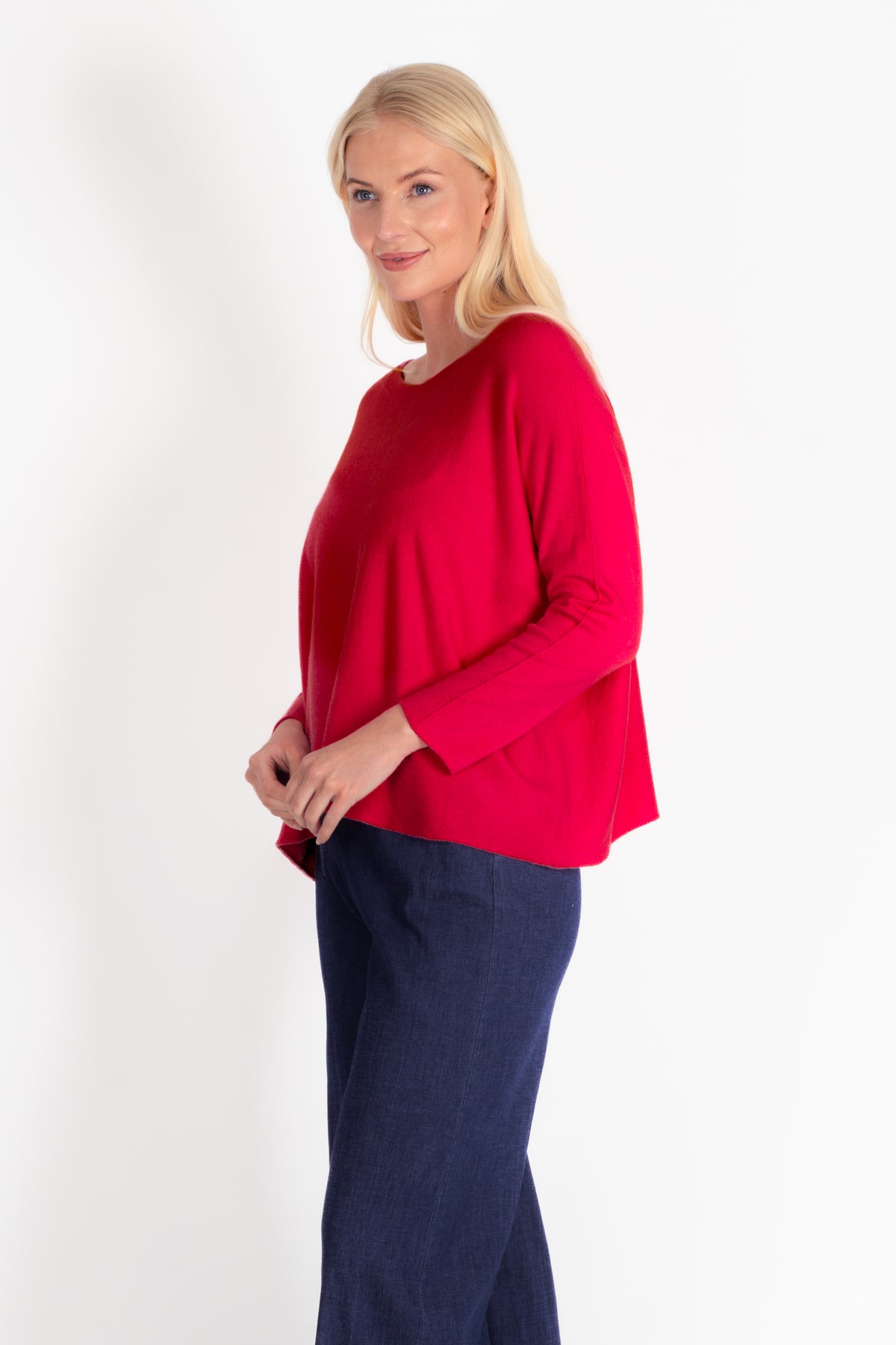 Cloud One Boxy Slash Neck Crop
