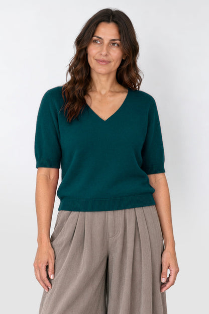 Cloud Two Short Sleeve V-Neck