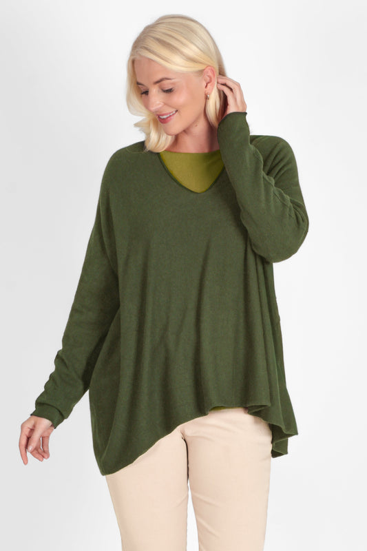 Cloud One V-Neck Oversize Jumper