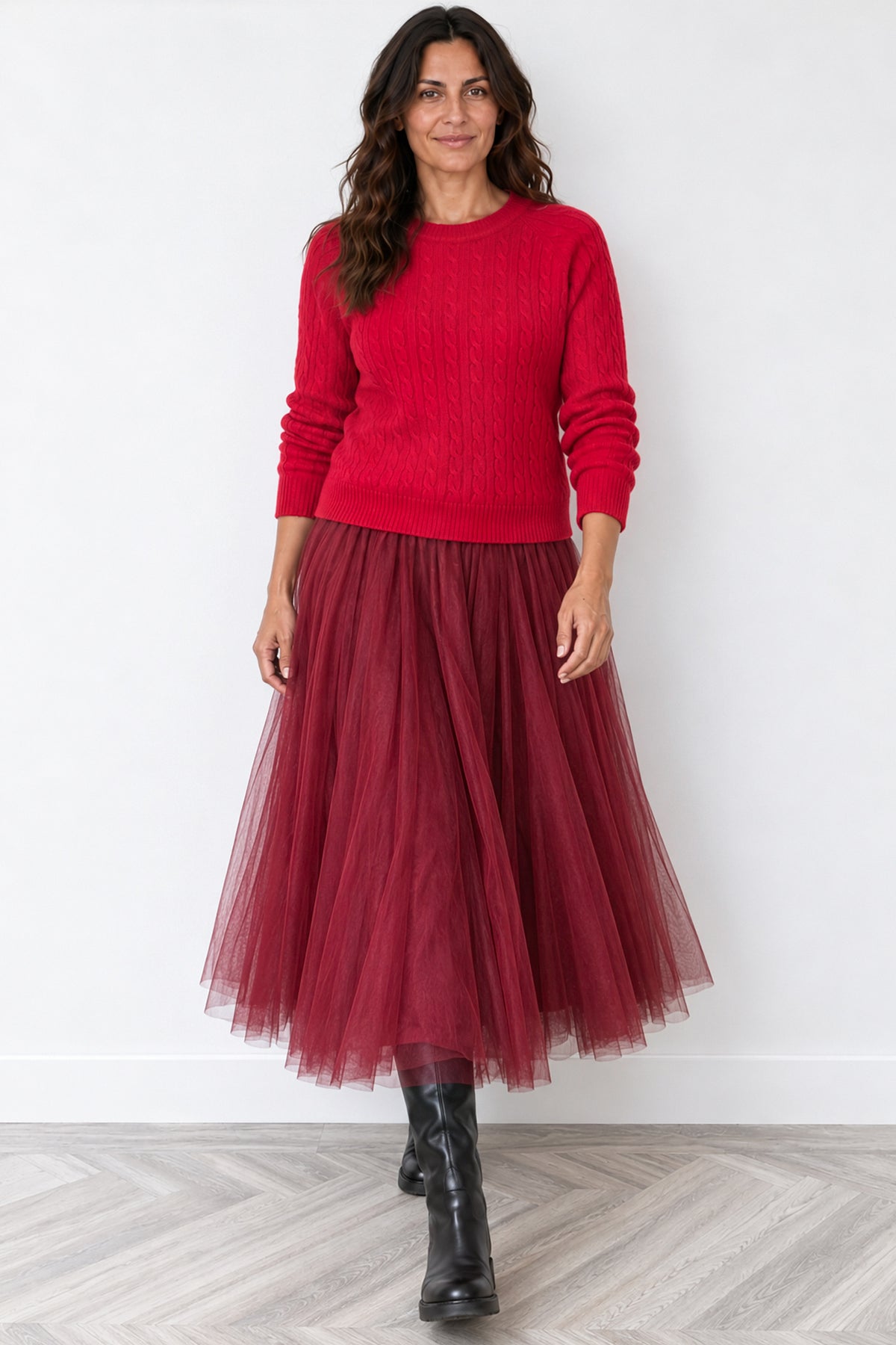 Cable Rib Crew Jumper