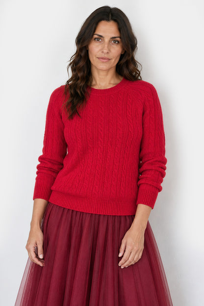 Cable Rib Crew Jumper