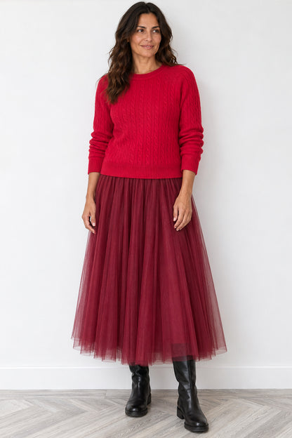 Cable Rib Crew Jumper