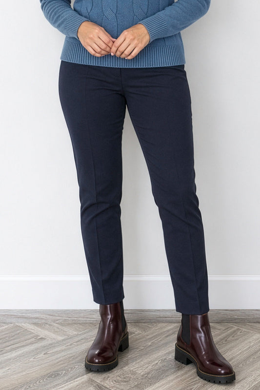 Pencil Leg Viscose Trousers