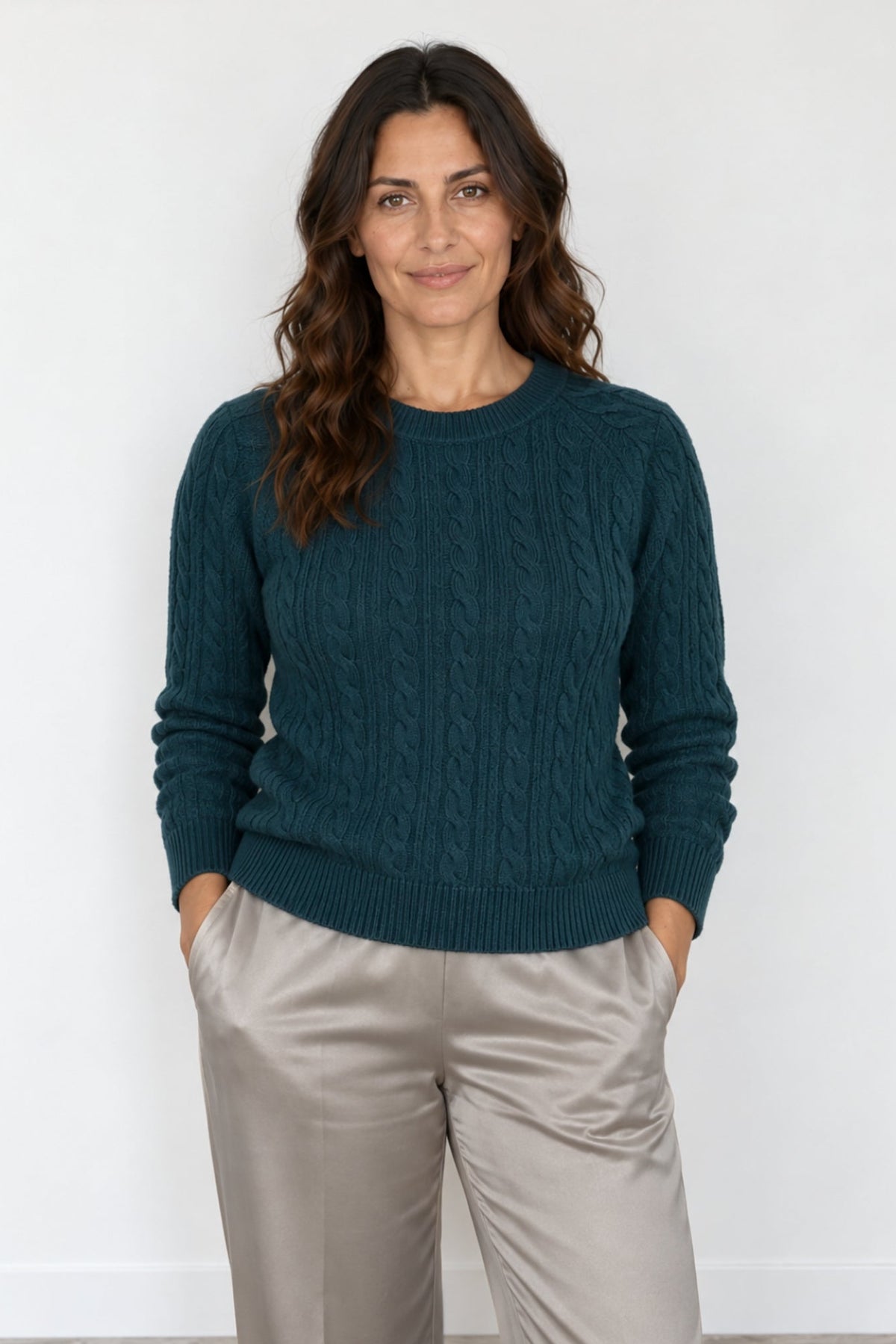 Cable Rib Crew Jumper