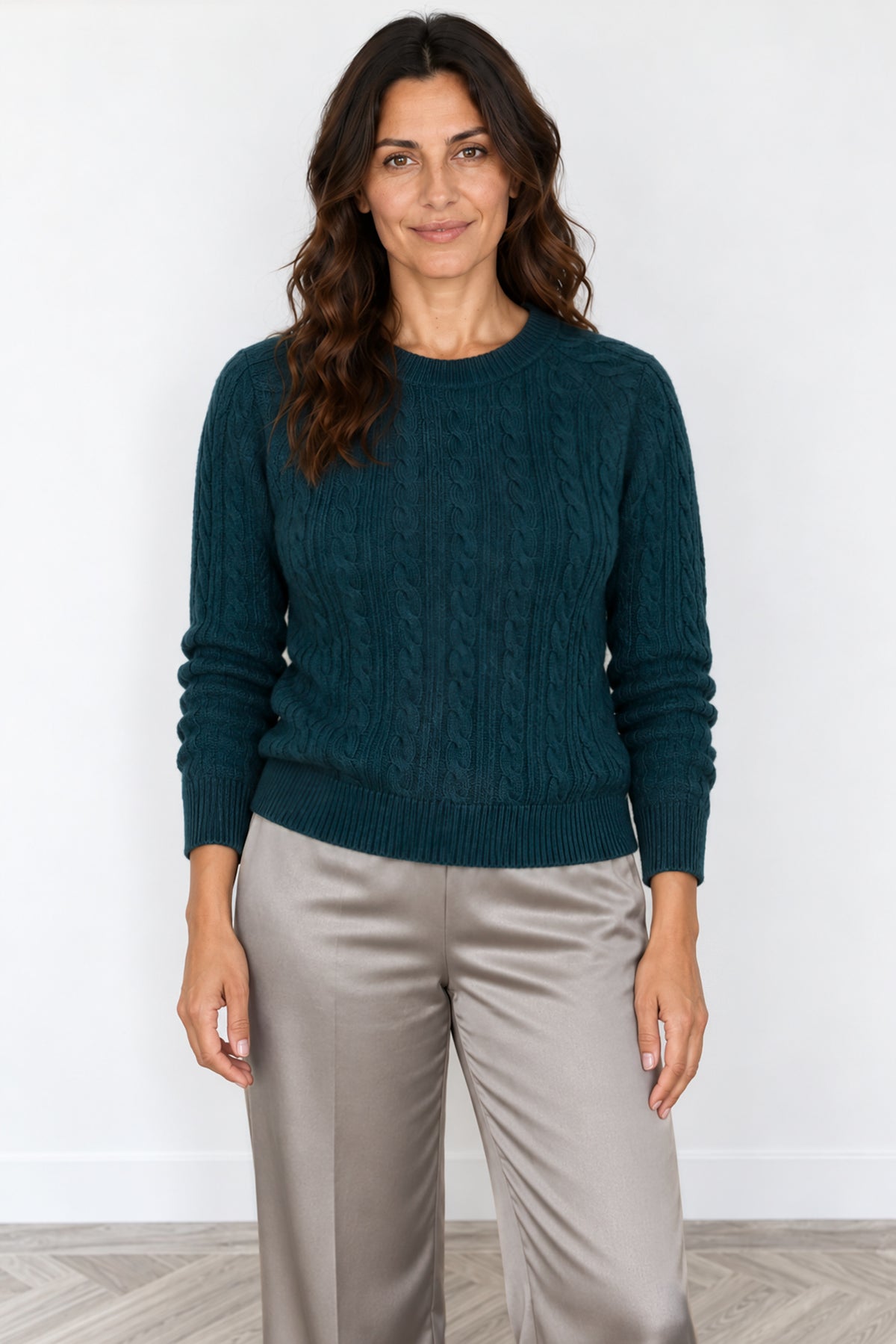 Cable Rib Crew Jumper