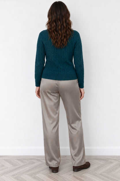 Cable Rib Crew Jumper