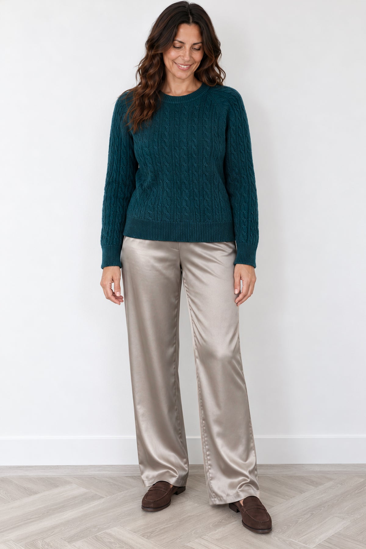 Cable Rib Crew Jumper