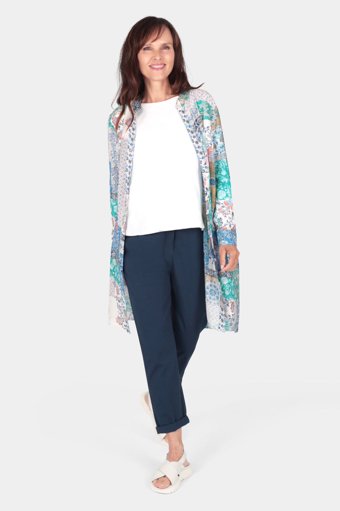 Artist Print Longline Shirt