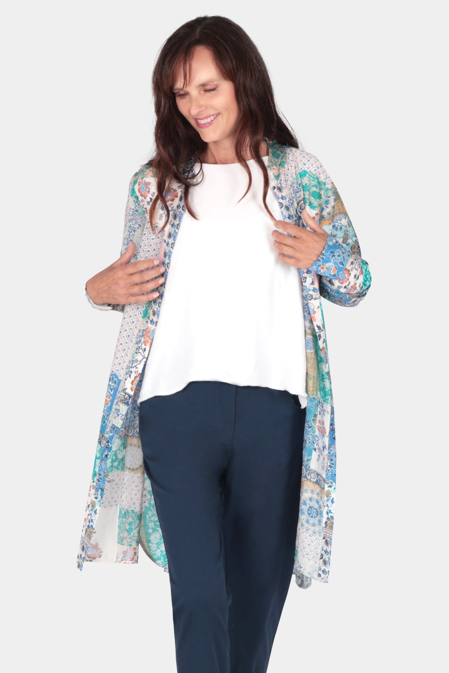 Artist Print Longline Shirt