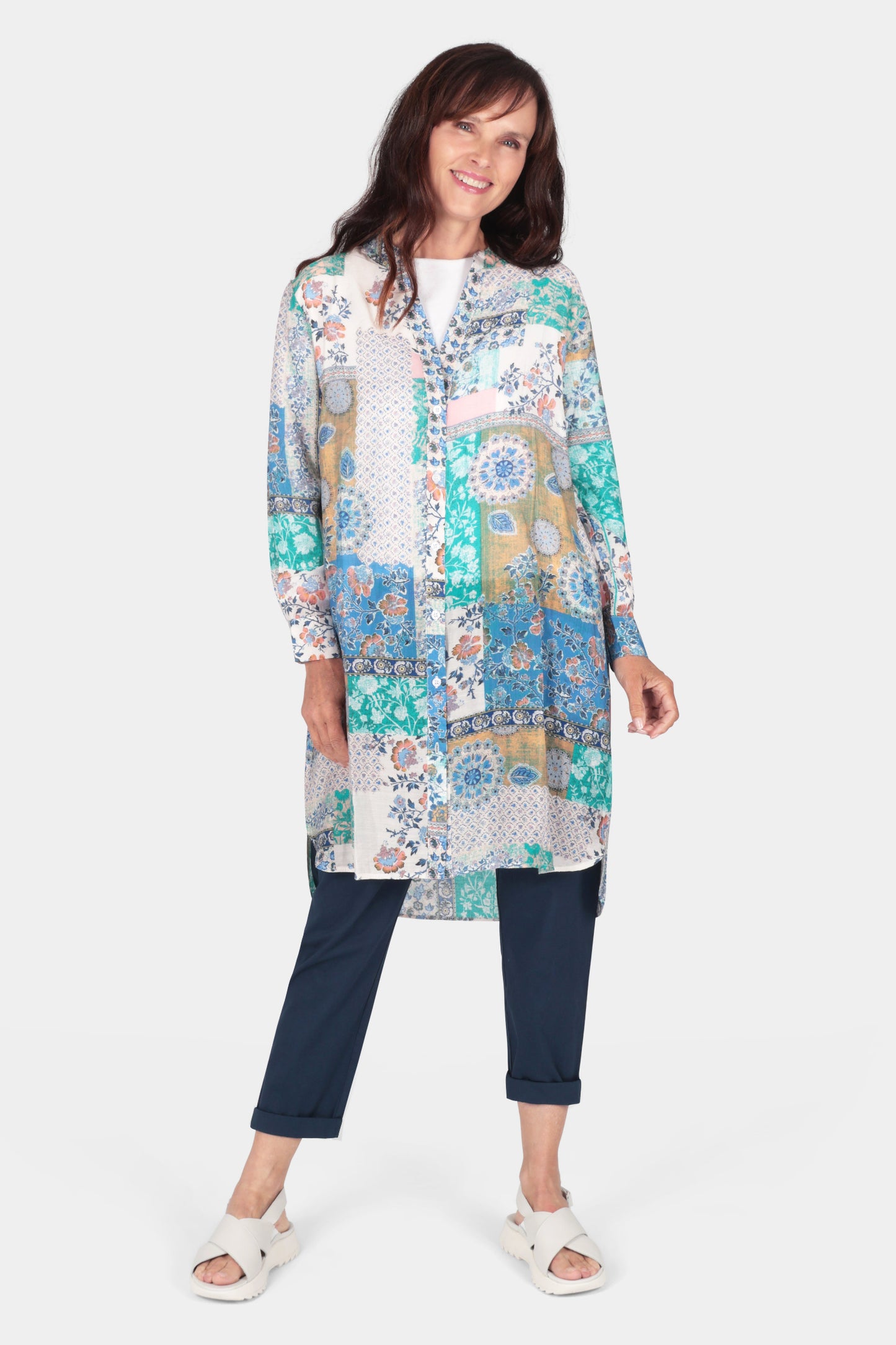 Artist Print Longline Shirt