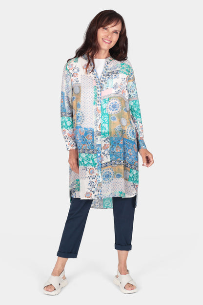 Artist Print Longline Shirt