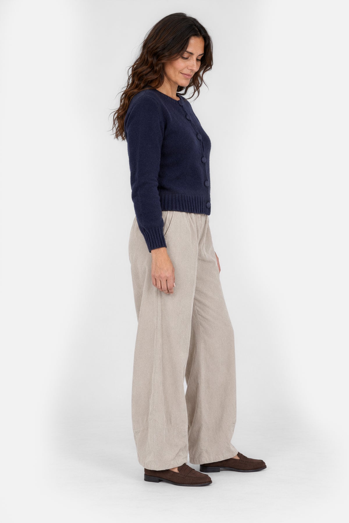 Cloud Two Crew Knit Cardigan